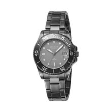 Strand by Obaku Bondi Mini Ash Turn Able Bezel Grey Round Dial Womens Watch - S727LDUUSU