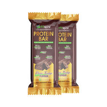 Fitspire Protein Bar Combo - 180 gm - Energy Snack Bar - Choco Fudge Flavor - Pack of 2 - 60gm Each
