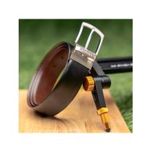Red Tape Men Black Brown Formal Leather Belt