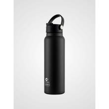 CLAY CRAFT Black Phantom Double Walled 24 Hours Hot and Cold Bottle 900Ml