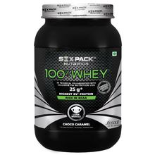 Six Pack Nutrition 100% Whey Protein Powder - Choco Caramel