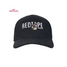 Red Tape Black Solid Baseball Unisex Cap