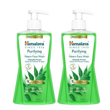 Himalaya Purifying Neem Face Wash - Pack of 2