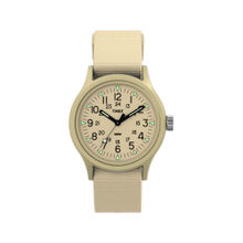 Timex MK1 Tan Round Dial Analog Men Watch - TW2Y19800UJ (L)