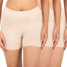 Adira Pack Of 3 Underdress Shorts - Nude