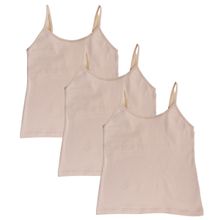 Adira Pack Of 3 Starter Camisole - Padded - Nude