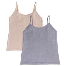 Adira Pack Of 2 Starter Camisole - Padded - Multi-Color