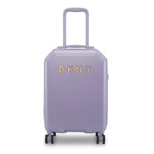 DKNY Allure Purple Lace Colour Abs Hard Cabin 20" Luggage with Pouch (Set of 2)