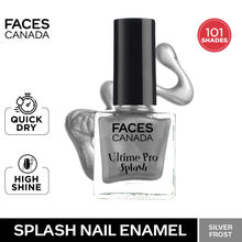 Faces Canada Splash Nail Enamel - Silver Frost