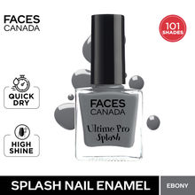 Faces Canada Splash Nail Enamel - Ebony 142