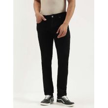 United Colors of Benetton Black Solid Slim Fit Jeans