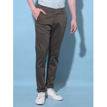 CRIMSOUNE CLUB Mens Olive Chinos