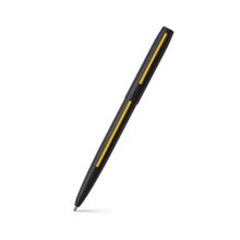 Fisher Space Non Reflective Cap O Matic Dispatcher Ballpoint Pen - Matte Black and Gold