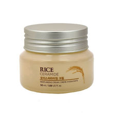 The Face Shop Rice & Ceramide Moisturizer - Korean Day Cream for Barrier Repair & Glass Skin Glow