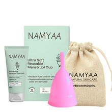 Namyaa Ultra Soft Reusable Menstrual Cup Medium - 1 Pc