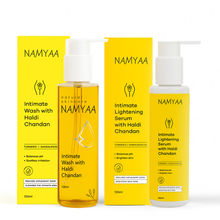 Namyaa Intimate Glow Kit - Haldi Chandan Serum & Intimate Wash (Pack of 2)