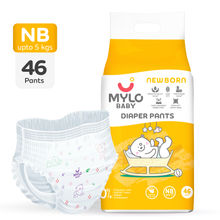 Mylo Care Baby Diaper Pants Newborn (NB) Size Upto 5 Kgs