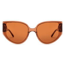 John Jacobs by Lenskart Women UV Protected Brown Lens Brown Frame Sunglasses