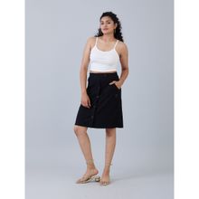 Muvazo Easy Pull Off Skirt Black