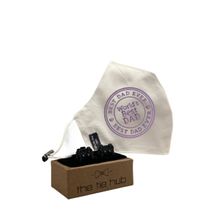 The Tie Hub Best Dad ever Purple Face Mask with Gaming Controllers Cufflinks