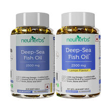 Neuherbs Deep Sea Fish And Omega Oil For Muscle, Joints, Heart And Cognitive Support Combo
