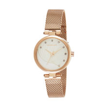 Giordano Analogue Off White Dial Women's Watch (GD-4006-22)