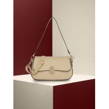 ESBEDA Beige Belleza Sling Bag with Detachable Strap