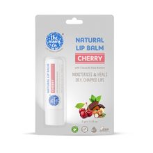 The Moms Co Natural Cherry Lip Balm For Dry & Chapped Lips With Cocoa Butter & Shea Butter