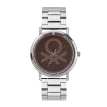 United Colors of Benetton Men Red Round Brass Dial Analogue Watch - UWUCG1303 (M)