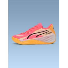 Puma All Pro NITRO Unisex Pink Basketball Shoes (UK 3.5)