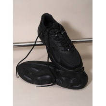 Xtep Men Solid Black Casual Sneakers