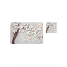 OBSESSIONS Set of 6 printed Placemats & Coasters Grey