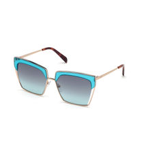 Emilio Pucci Grey Square Sunglasses EP0129 57 89B