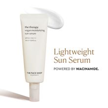 The Face Shop Vegan Korean Sunscreen Serum SPF 50+ PA++++ with Niacinamide