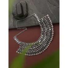 Infuzze Silver Choker Necklaces