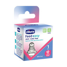 Chicco Feed Easy Anti-Colic Teat - Slow