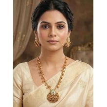 Adwitiya Multi-Color Kundan Polki Traditional Jewellery Set