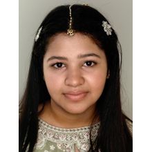 BEAUTY SPOT JEWELLERY Emerald Green and Pearl Drop Maangtikka