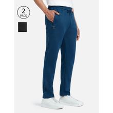 XYXX Mens Cotton Rich Solid Trackpant With Zipper Pocket