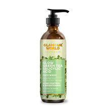 GLAMOUR WORLD AYURVEDIC Glow Green Tea Salicylic Acid Face Wash