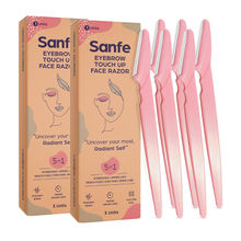 Sanfe Eyebrow Touch Up Hair Removing Face Razor - Pack Of 2