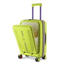 Nasher Miles Unisex Green Alexandria Hard-Sided Polypropylene Trolley Bag