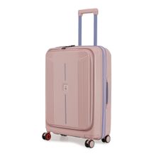 Nasher Miles Unisex Peach Alexandria Hard-Sided Polypropylene Trolley Bag