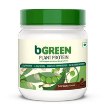bGREEN By Muscleblaze 100% Vegan Plant Protein Powder - Cafe Mocha