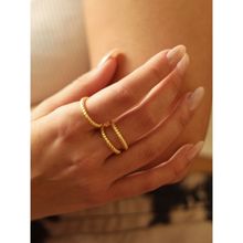 Perfectly Average Twisted Stackable Ring (Pack of 3)