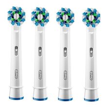 Oral-B Cross Action Electric Toothbrush Replacement Heads - Pack of 4