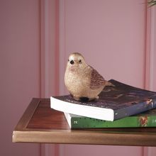 THE WHITE INK DECOR Premium Fengshui Bird Premium Gold