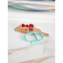 The Better Home No Mixing Glass Tiffin 570ml with Snap Lid