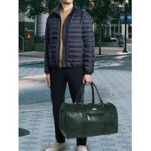 FUR JADEN Textured Spacious Weekender Duffle Bag With Detachable Strap (M)