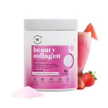 Wellbeing Nutrition Beauty Korean Marine Collagen Peptides - Strawberry & Watermelon